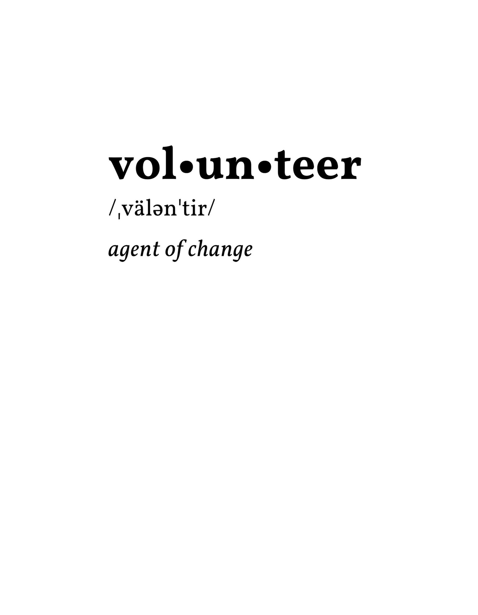 Volunteers are the most crucial component of RYALT.